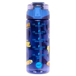 Fringoo - Drikkedunk med sugerr - Navy Doodle - 650 ml