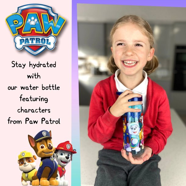 Paw Patrol - Drikkedunk - 580 ml - Bl - Chase/Everest 