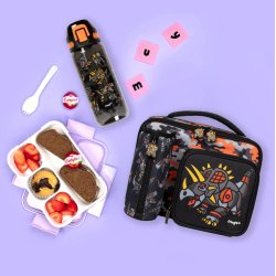  Fringoo - Drikkedunk med sugerr - Dinosaur Robot - 600 ml