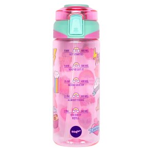 Fringoo - Drikkedunk med sugerr - Girls World - 650 ml 