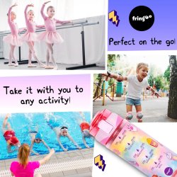 Fringoo - Drikkedunk med sugerr - Tie Dye - 650 ml