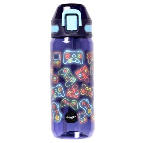 Fringoo - Drikkedunk med sugerr - Gamer neon - 600 ml 