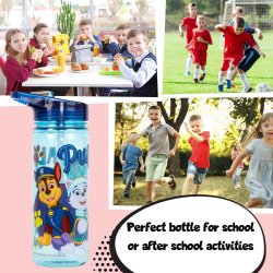 Paw Patrol - Drikkedunk - 580 ml - Bl - Chase/Everest 