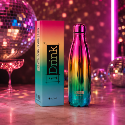 IDrink - Termo Flaske - 500 ml - Metallic Rainbow 
