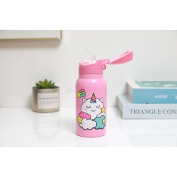 IDrink -  Termo Flaske med h�tte - 350 ml - Unicorn