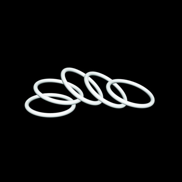 IDrink - Reservedel - Silikone ringe til 500 ml flaske - 5 Pak 