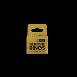 IDrink - Reservedel - Silikone ringe til 500 ml flaske - 5 Pak 