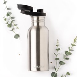 LEKKABOX Drikkeflaske - 500 ml - Rustfri st�l 