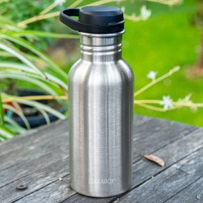 LEKKABOX Drikkeflaske - 500 ml - Rustfri st�l 
