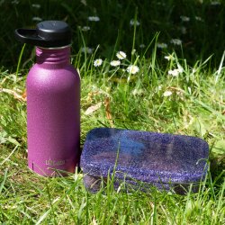 LEKKABOX Glimmer drikkeflaske - Rustfri st�l - 500 ml - Pink 