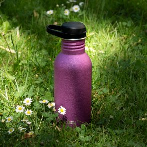 LEKKABOX Glimmer drikkeflaske - Rustfri st�l - 500 ml - Pink 