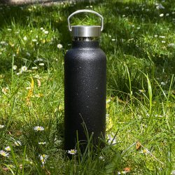 LEKKABOX Iso Termoflaske - 600 ml. - Rustfri st�l Glitter