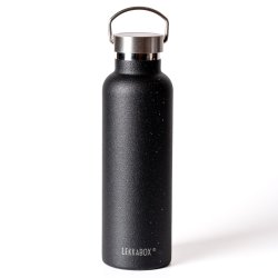LEKKABOX Iso Termoflaske - 600 ml. - Rustfri st�l Glitter
