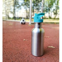 LEKKABOX drikkeflaske - 500 ml - Rustfri stl 