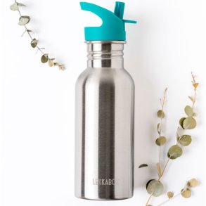 LEKKABOX drikkeflaske - 500 ml - Rustfri stl 