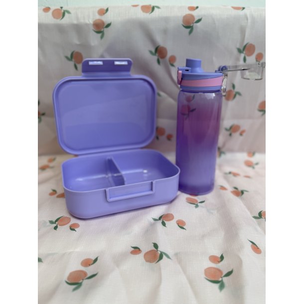 Lunch Buddies Drikkedunk - Regnbue pink Drikkedunk - 600ml