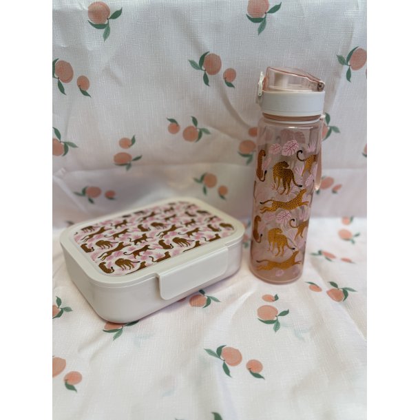 Lunch Buddies Drikkedunk - Leopard Drikkedunk - 600ml