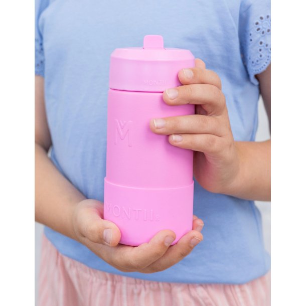 Montii Fusion 350 ml Sipper drikkeflaske - Floss Roze