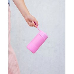 Montii Fusion 350 ml Sipper drikkeflaske - Floss Roze
