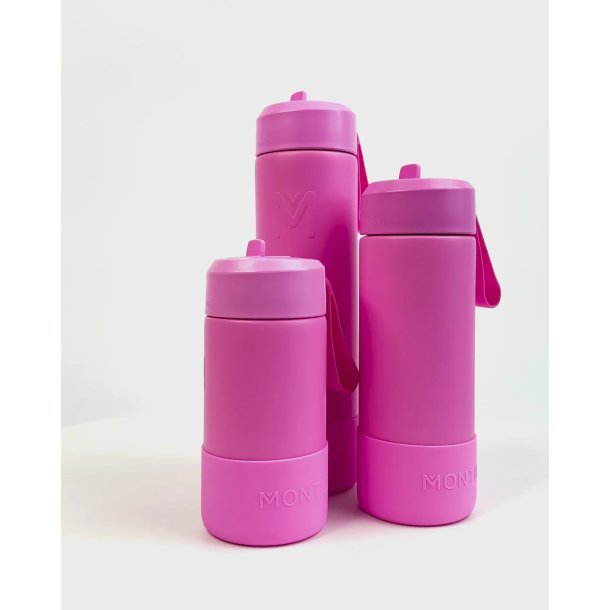 Montii Fusion 350 ml Sipper drikkeflaske - Fuchsia