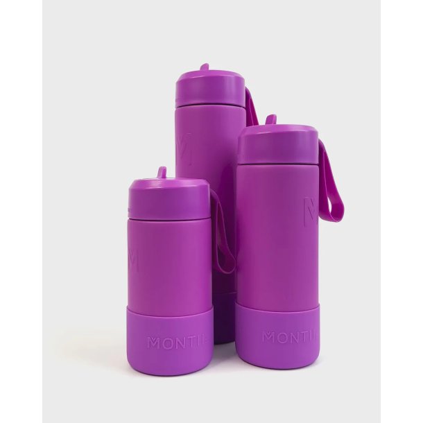 Montii Fusion 475 ml Sipper drikkeflaske - Fuchsia