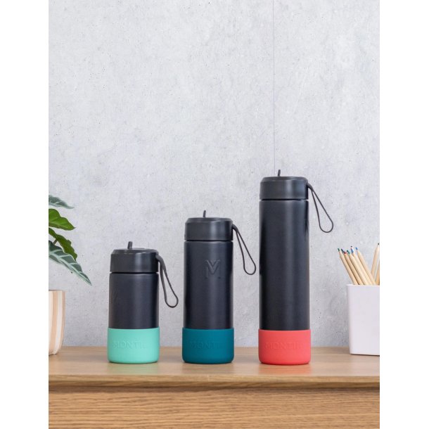 Montii Fusion 475 ml Sipper drikkeflaske - Midnight