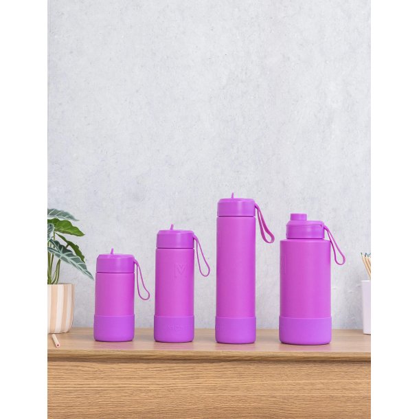 Montii Fusion 475 ml Sipper drikkeflaske - Fuchsia
