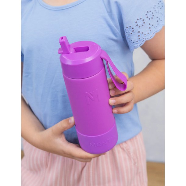 Montii Fusion 475 ml Sipper drikkeflaske - Fuchsia