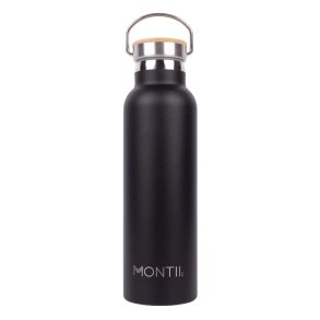 Montii Termoflaske original - 600 ml - Sort 
