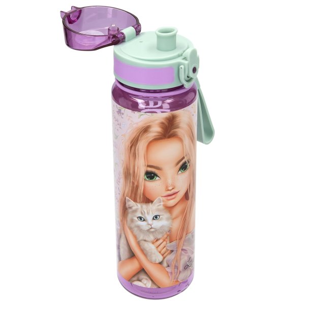 TOPModel Drikkeflaske - 650ml. - BLOOMING KITTY