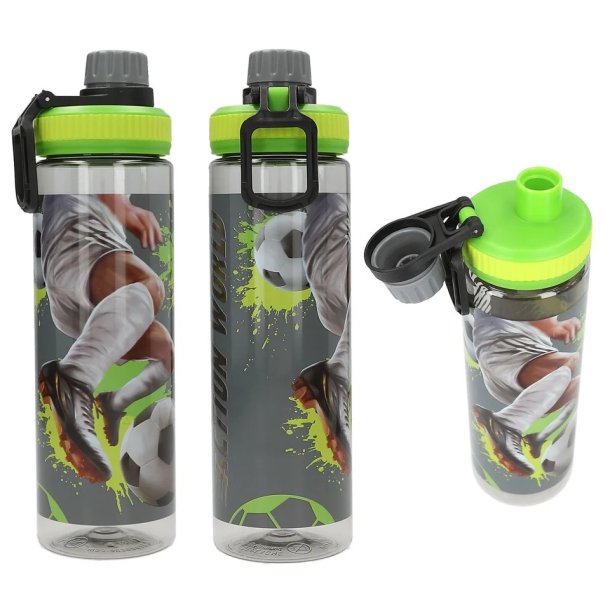 Action World - Drikkeflaske 700 ml. - Fodbold 