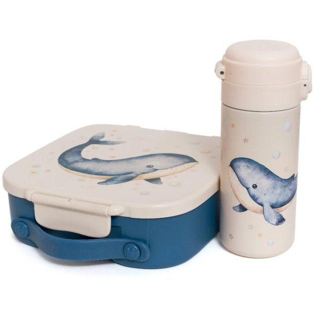 Petit Monkey Termoflaske - 350 ml - Hval