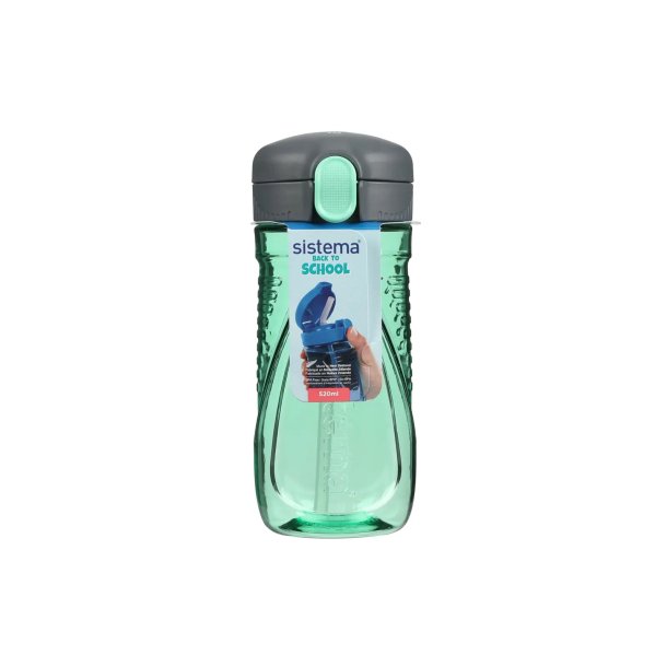 Sistema - Tritan Quick Flip Bottle 520 ml. - Apple Mint Green