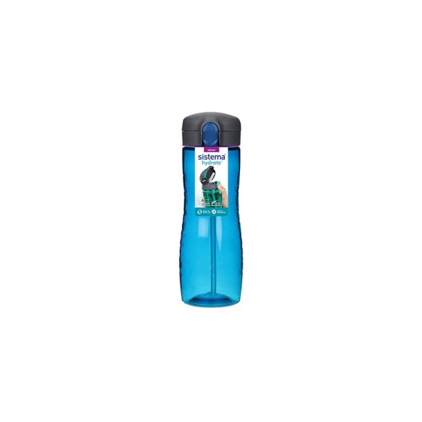 Sistema - Tritan Quick Flip Bottle 800 ml. - Ocean Blue 