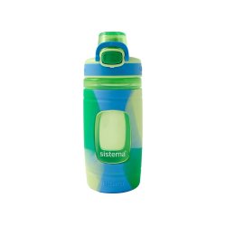 Sistema - Soft Grip Bottle 473ml - Cucumber