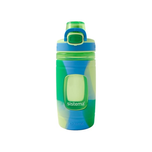 Sistema - Soft Grip Bottle 473ml - Cucumber