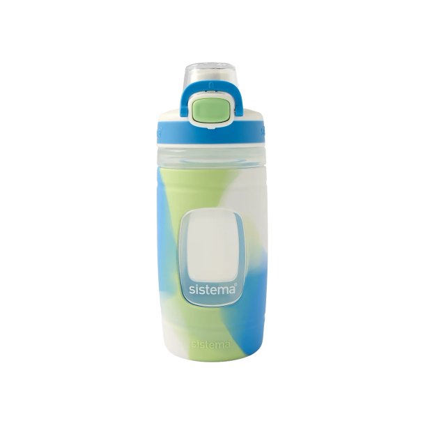 Sistema - Soft Grip Bottle 473ml - White 