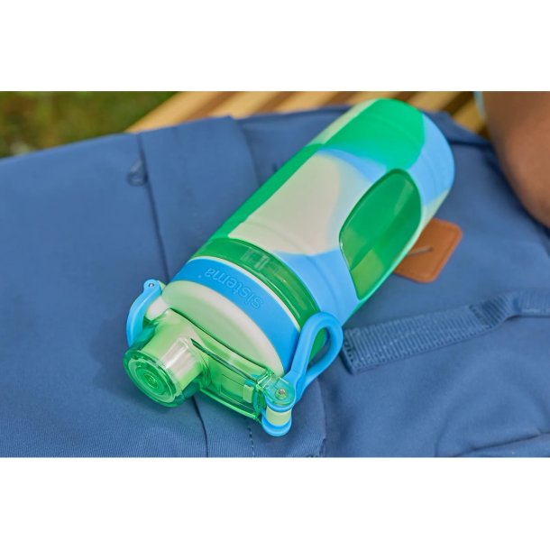 Sistema - Soft Grip Bottle 473ml - Cucumber