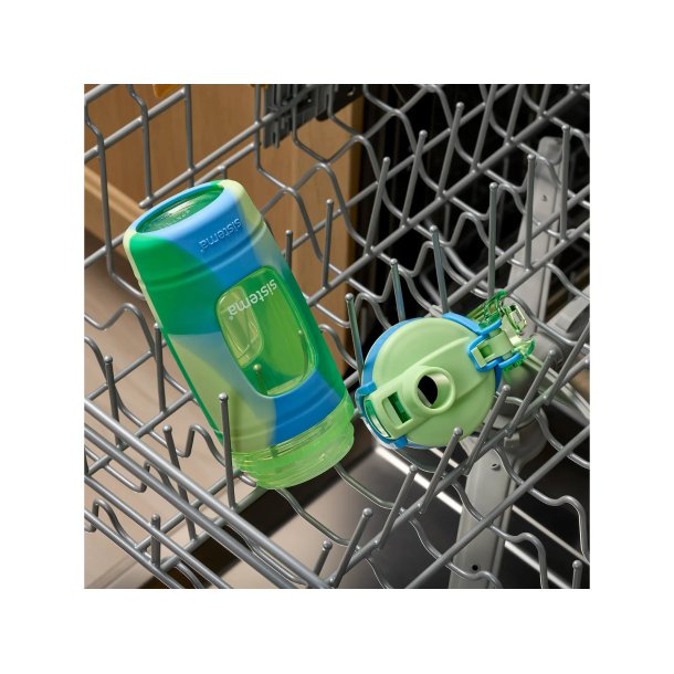 Sistema - Soft Grip Bottle 473ml - Cucumber