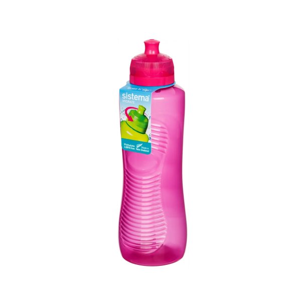 Sistema - Gripper Drikkedunk - 800 ml - Pink 