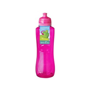 Sistema - Gripper Drikkedunk - 800 ml - Pink 
