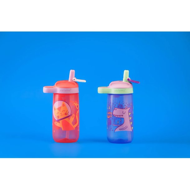 Sistema Drikkedunk - Easy Sip - 500 ml - Popsicle  - Space Kitty