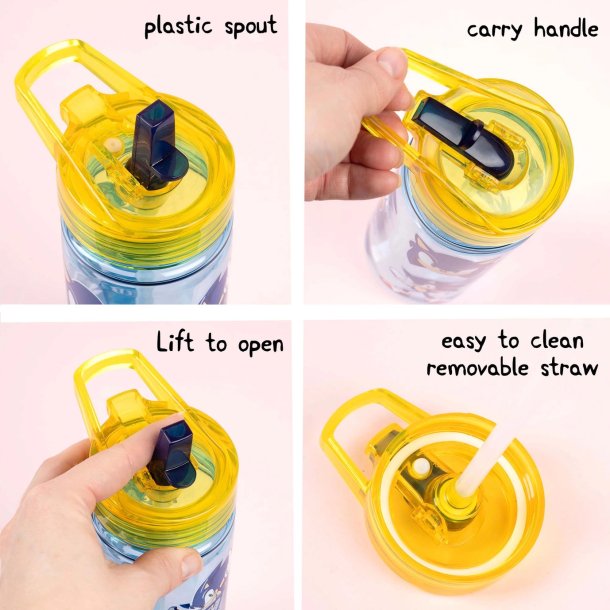 Sonic Drikkedunk  580 ml - Gul/Bl 