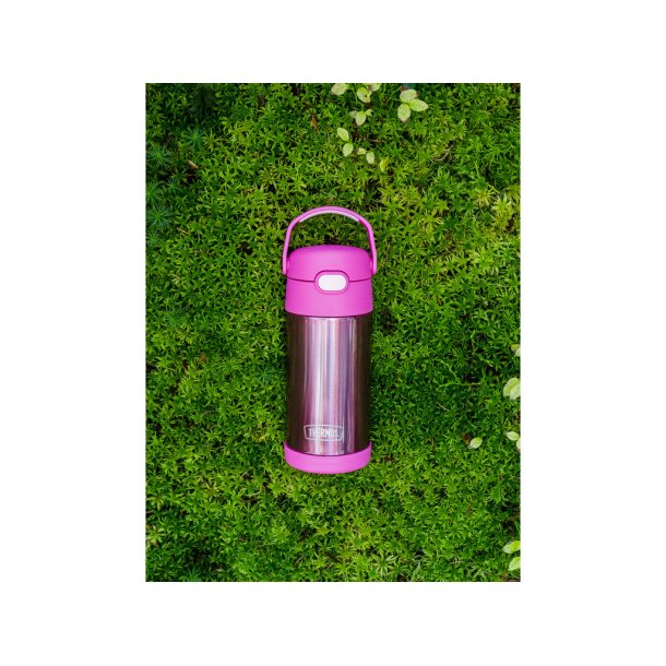 Thermos Funtainer Drikkeflaske m. sugerr 355 ml Pink