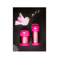 Thermos Funtainer Drikkeflaske m. sugerr 355 ml Pink