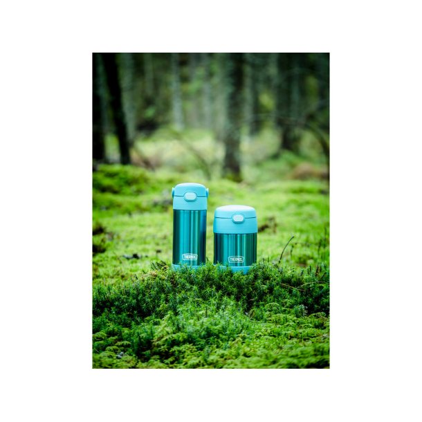 Thermos Funtainer Drikkeflaske m. sugerr 355 ml - Teal 