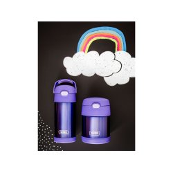 Thermos Funtainer Drikkeflaske m. sugerr 355 ml - Lilla