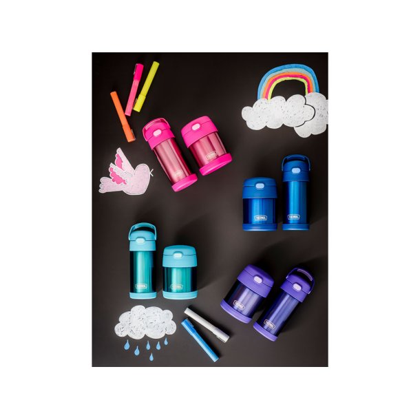 Thermos Funtainer Drikkeflaske m. sugerr 355 ml - Lilla