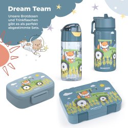 Bearfoot Termo Drikkedunk - Bl Traktor - 400 ml 