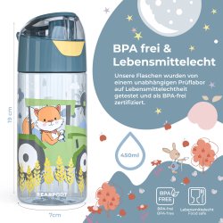 Bearfoot Drikkedunk 450 ml - Bl Traktor 